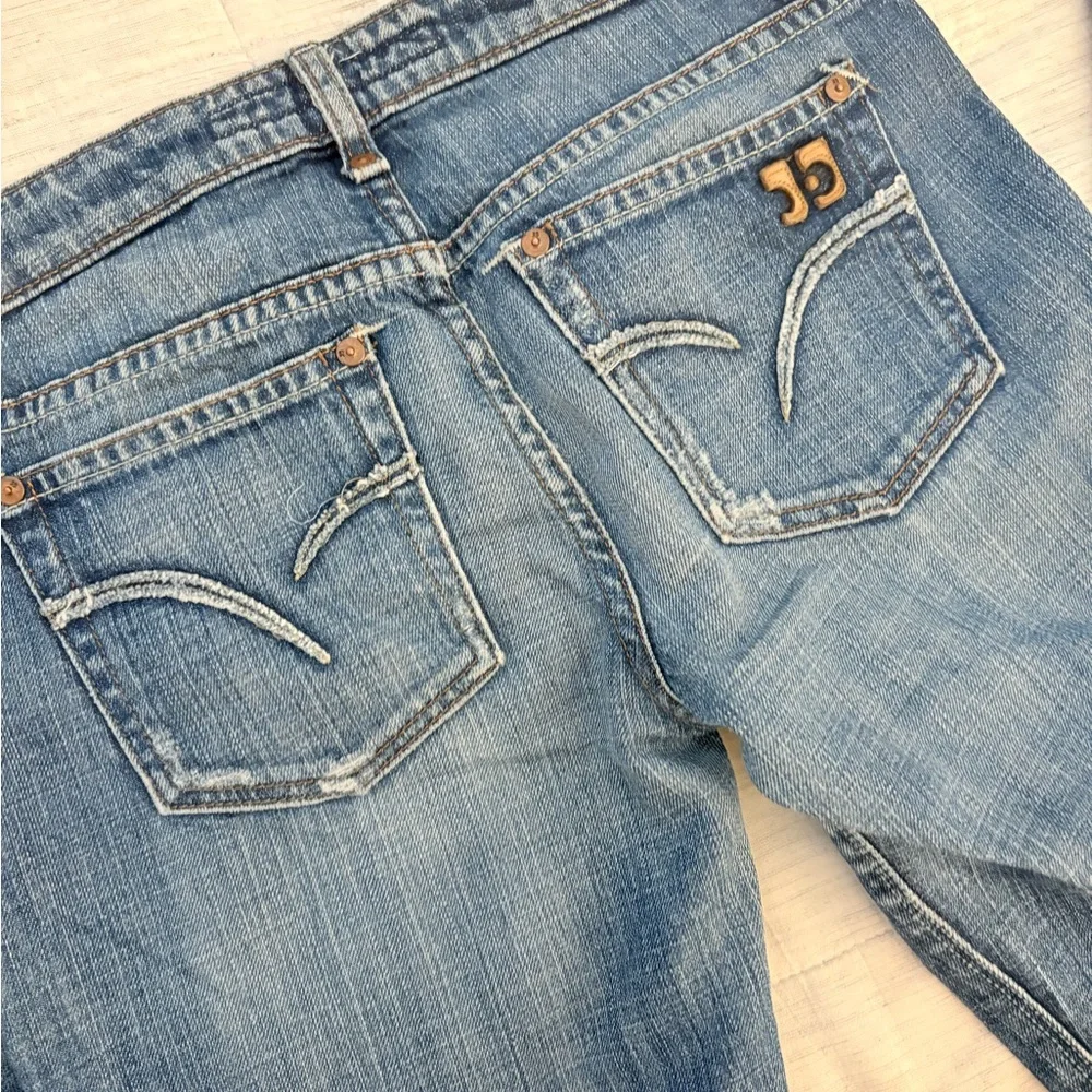 Joe's Jeans Light Blue Bootcut Jeans with Signature Back Pockets